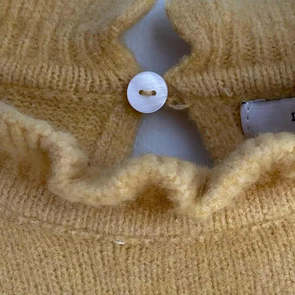 Yellow sweater only worn once! - Picture 4 of 4